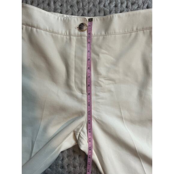 Sezane Cream Straight Leg Pants - Picture 4 of 11